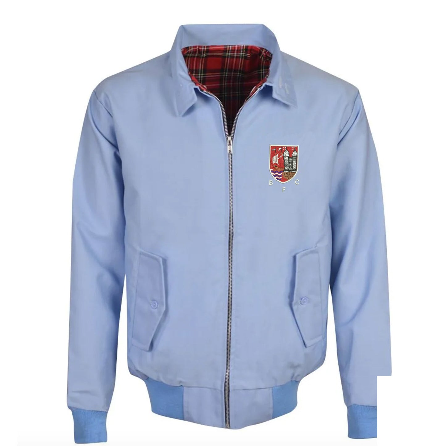 Retro Bristol Rugby 1980s Embroidered Classic Harrington Jacket