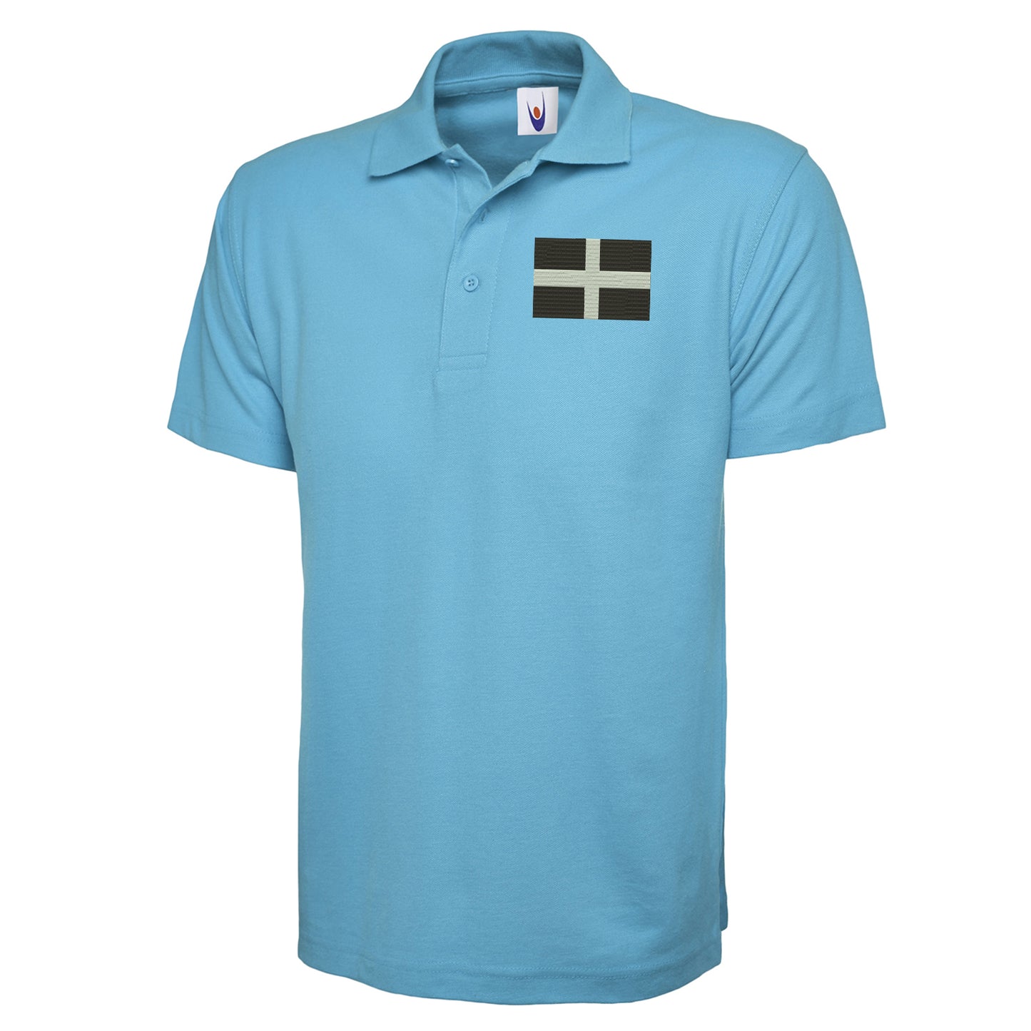 Saint Piran’s Flag Cornwall Polo Shirt