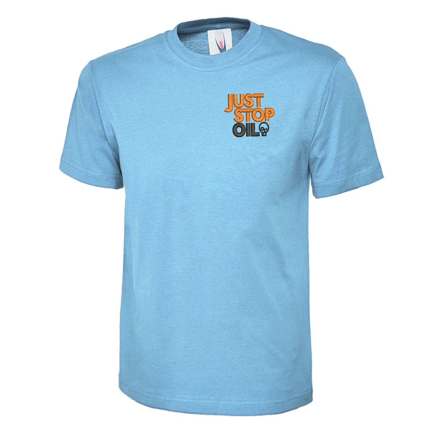 Just Stop Oil Embroidered Children's T-Shirt