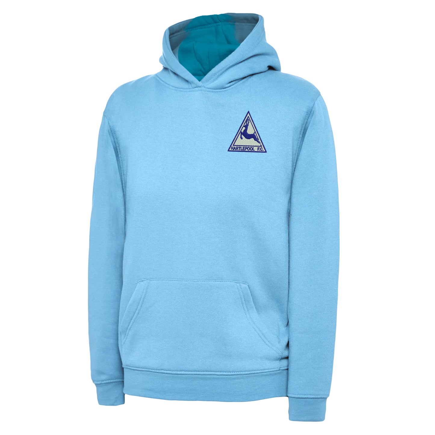 Retro Hartlepool Embroidered Children's Hoodie