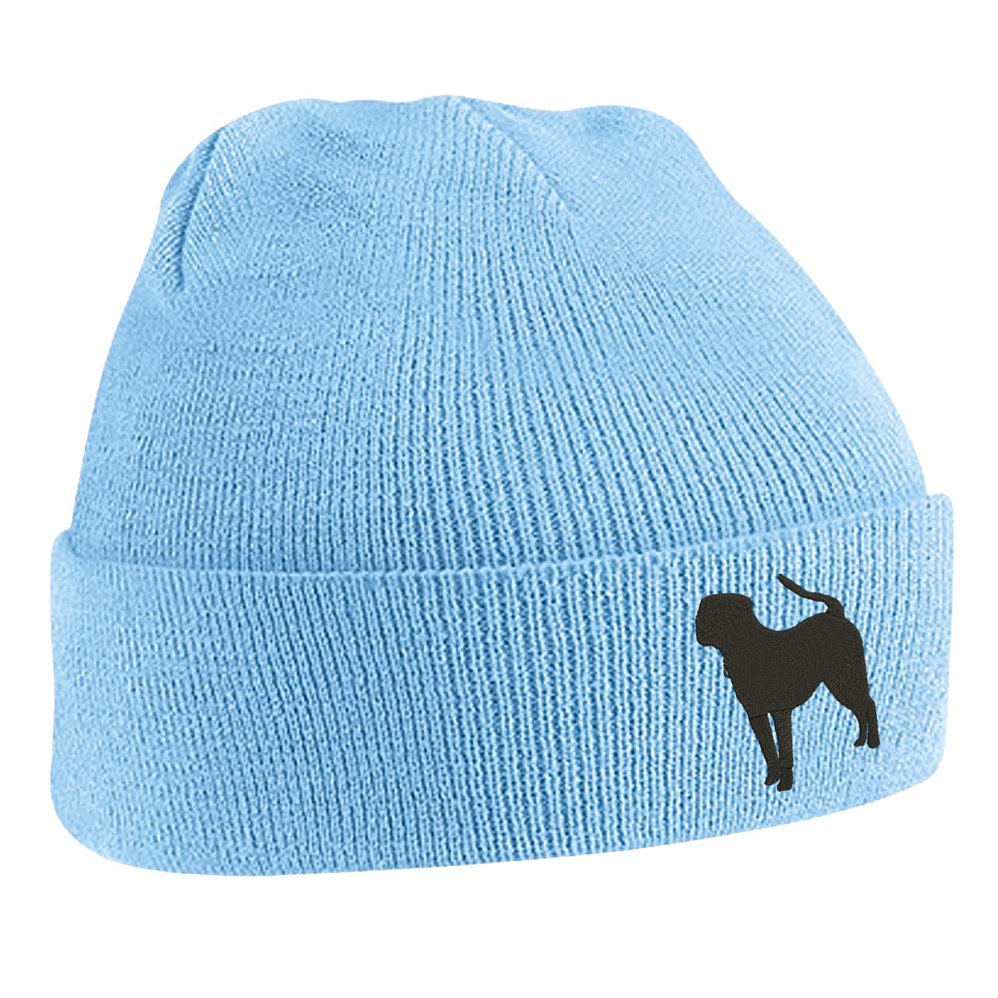 Pit Bull Embroidered Beanie Hat