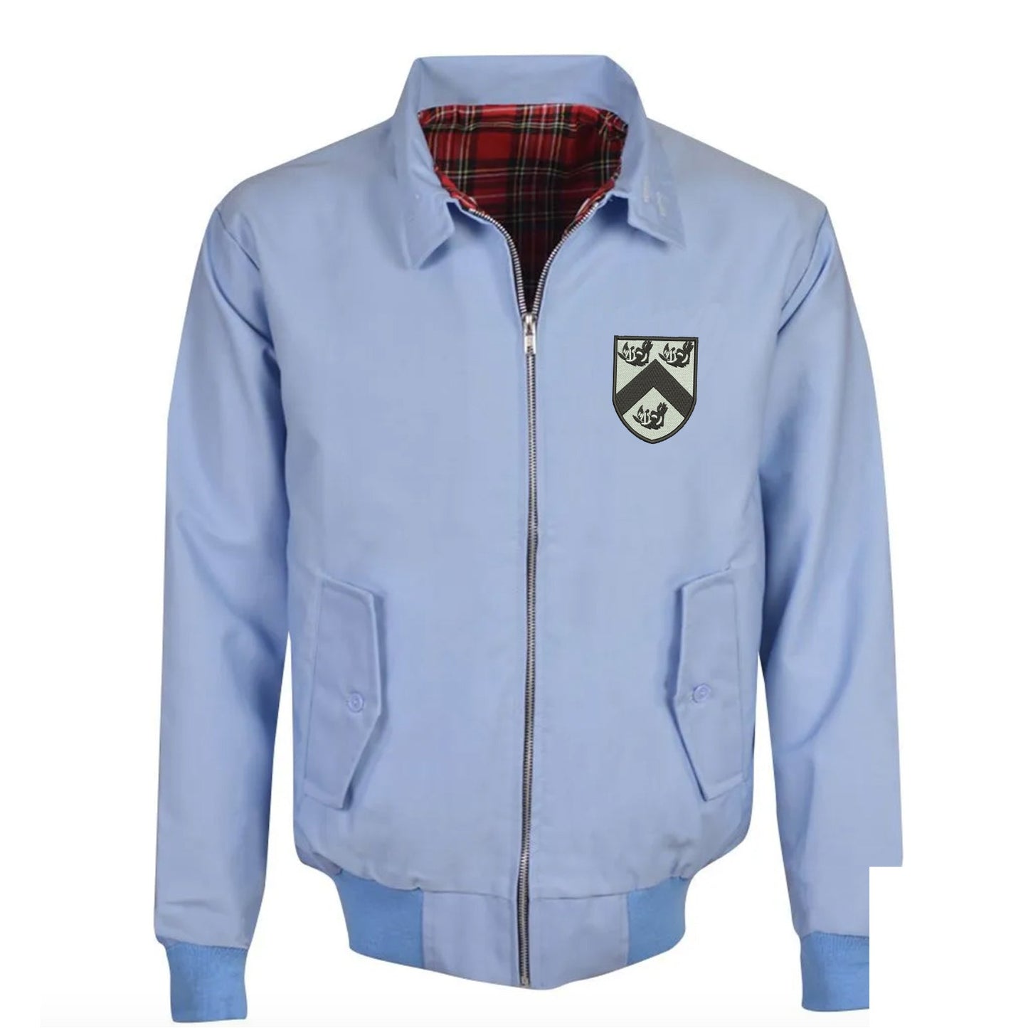 Retro Grimsby 1884 Embroidered Classic Harrington Jacket