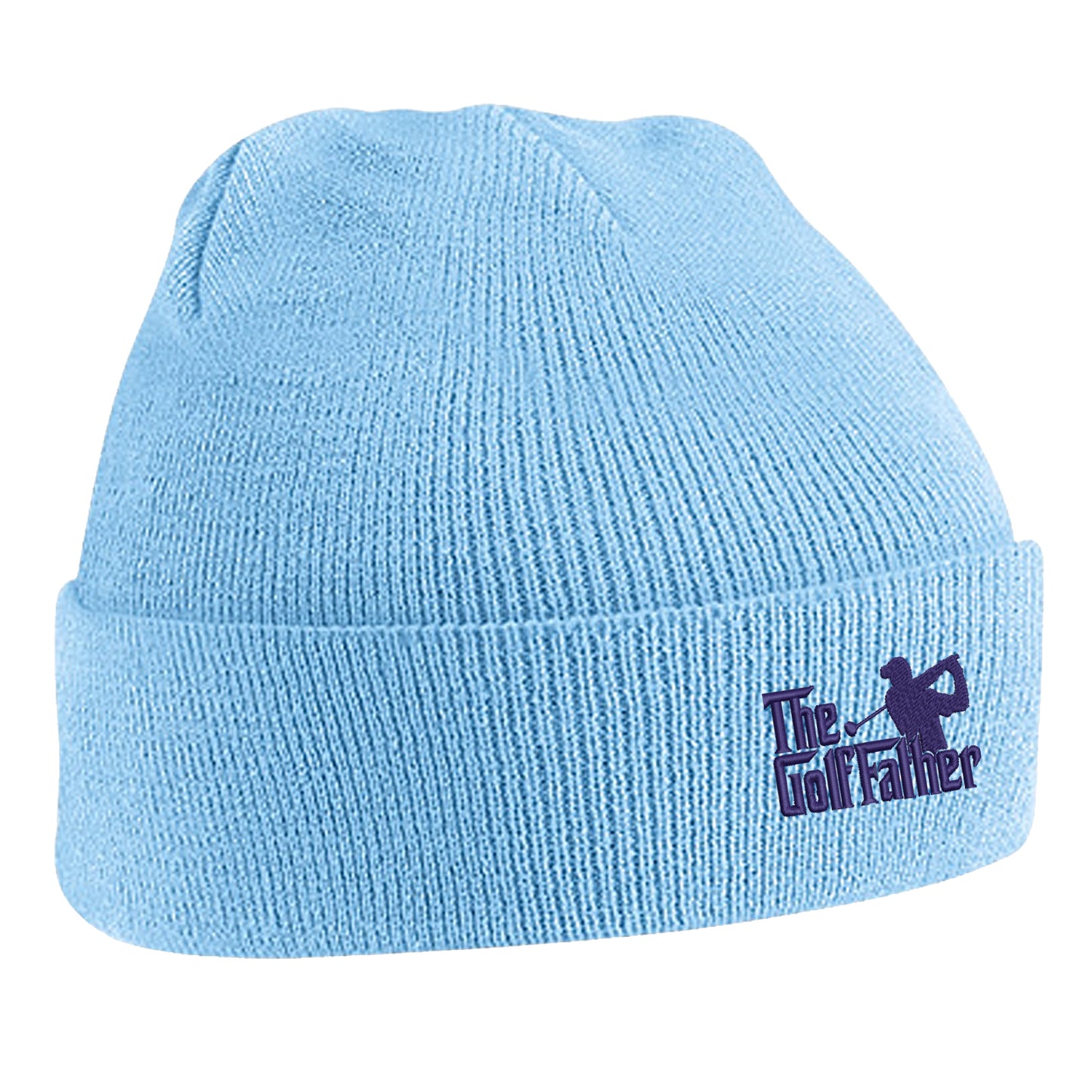 The Golf Father Embroidered Beanie Hat