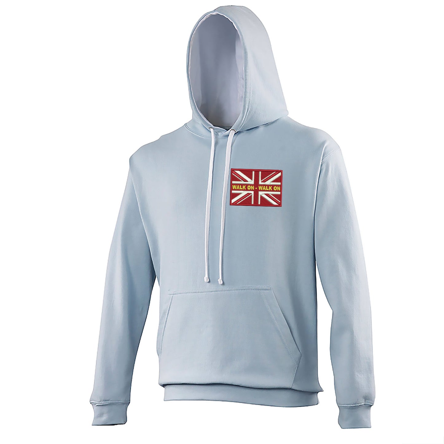 Walk On Walk On Coloured Union Jack Hoodie