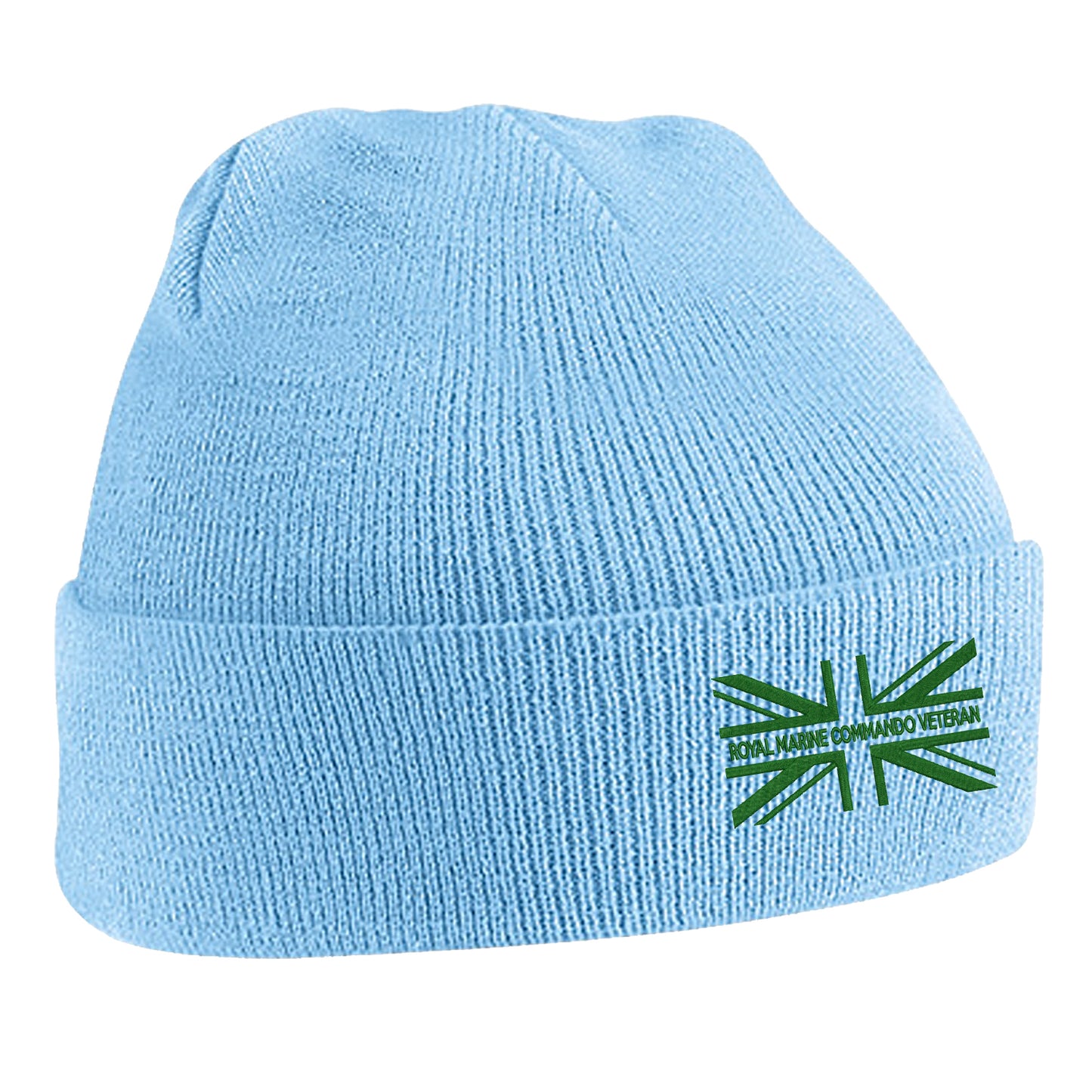Royal Marine Commando Veteran Union Jack Beanie Hat