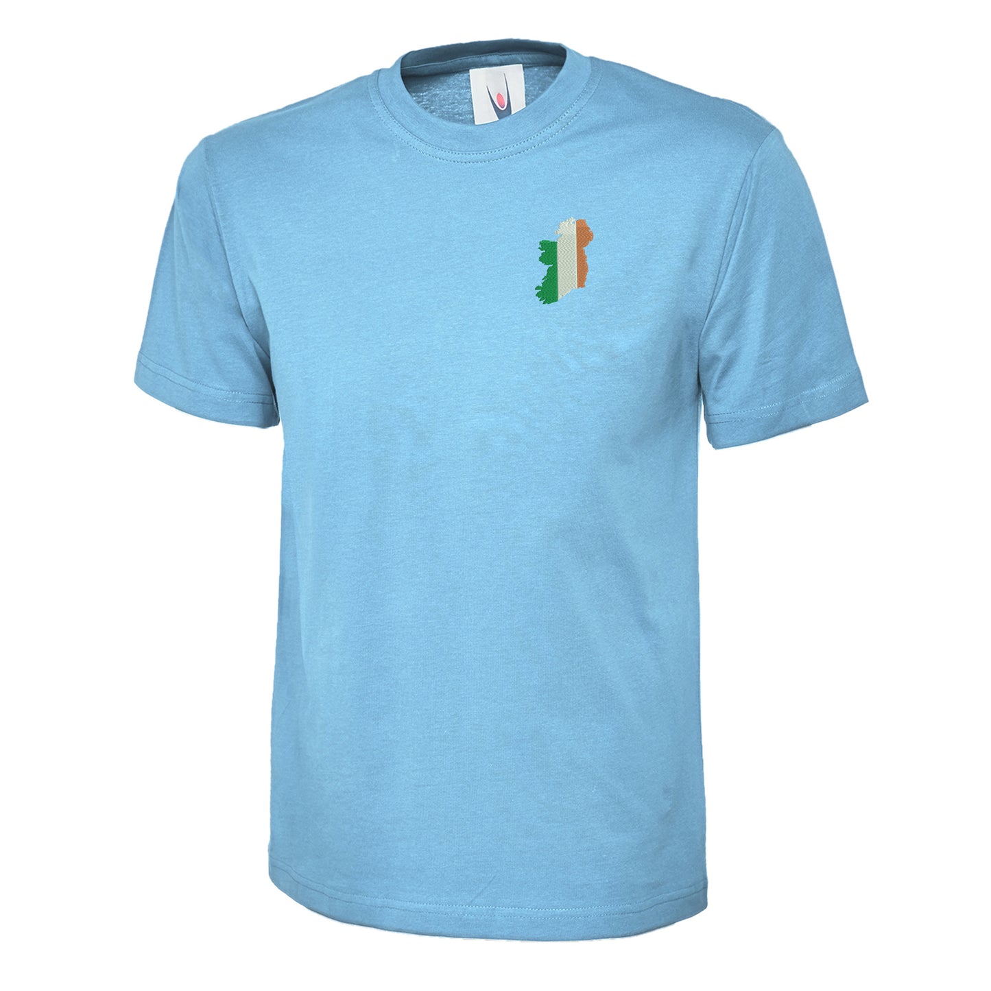 Ireland Flag Map Embroidered Children's T-Shirt