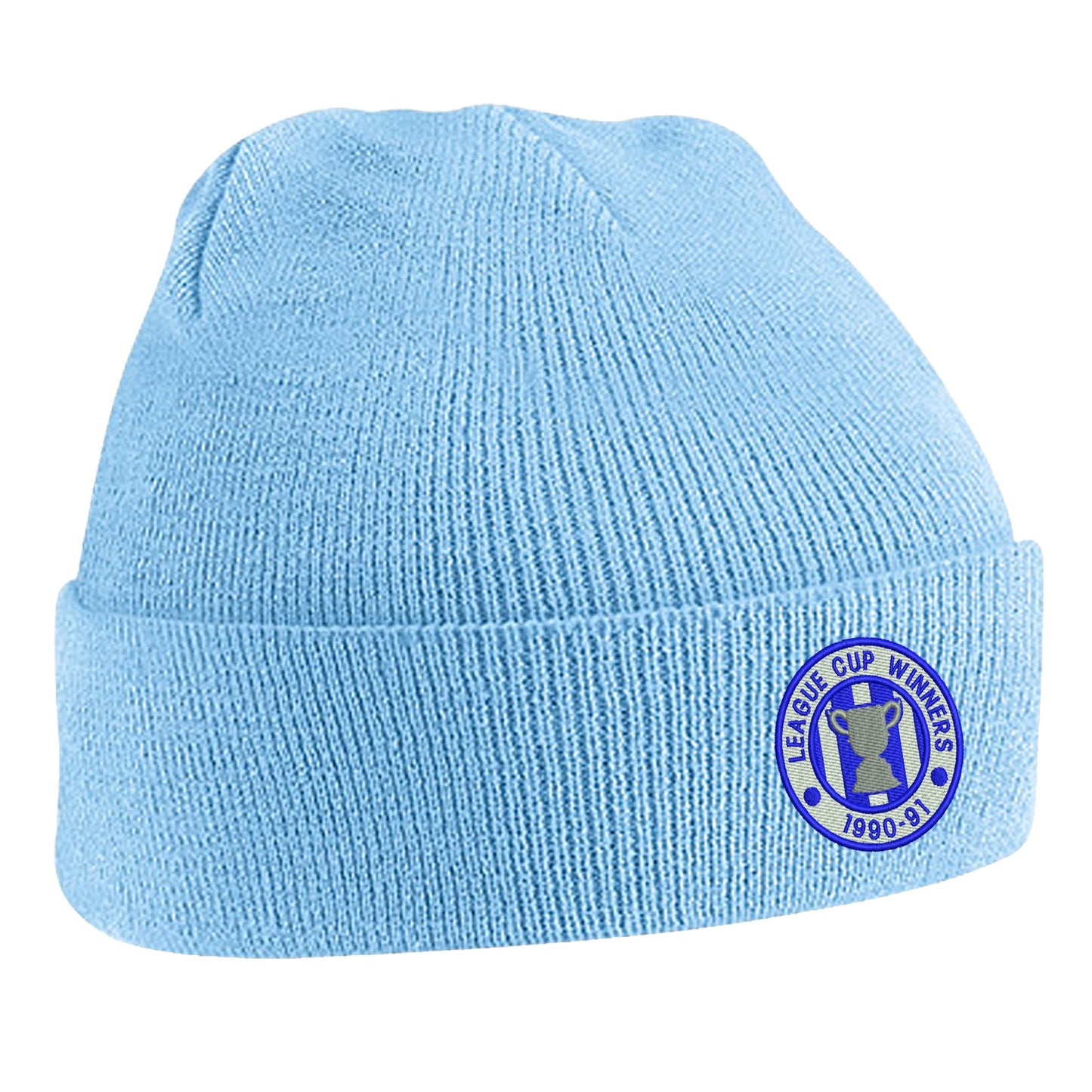 Retro Sheffield Wednesday League Cup Winners 1991 Beanie Hat