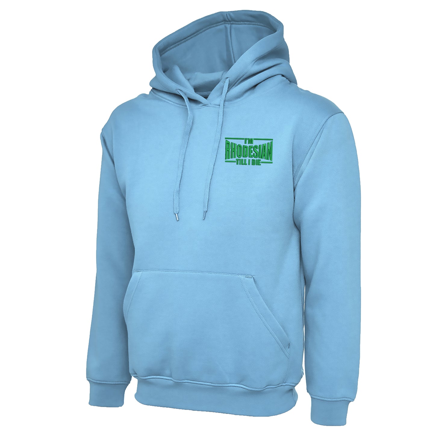 I'm Rhodesian Till I Die Embroidered Hoodie