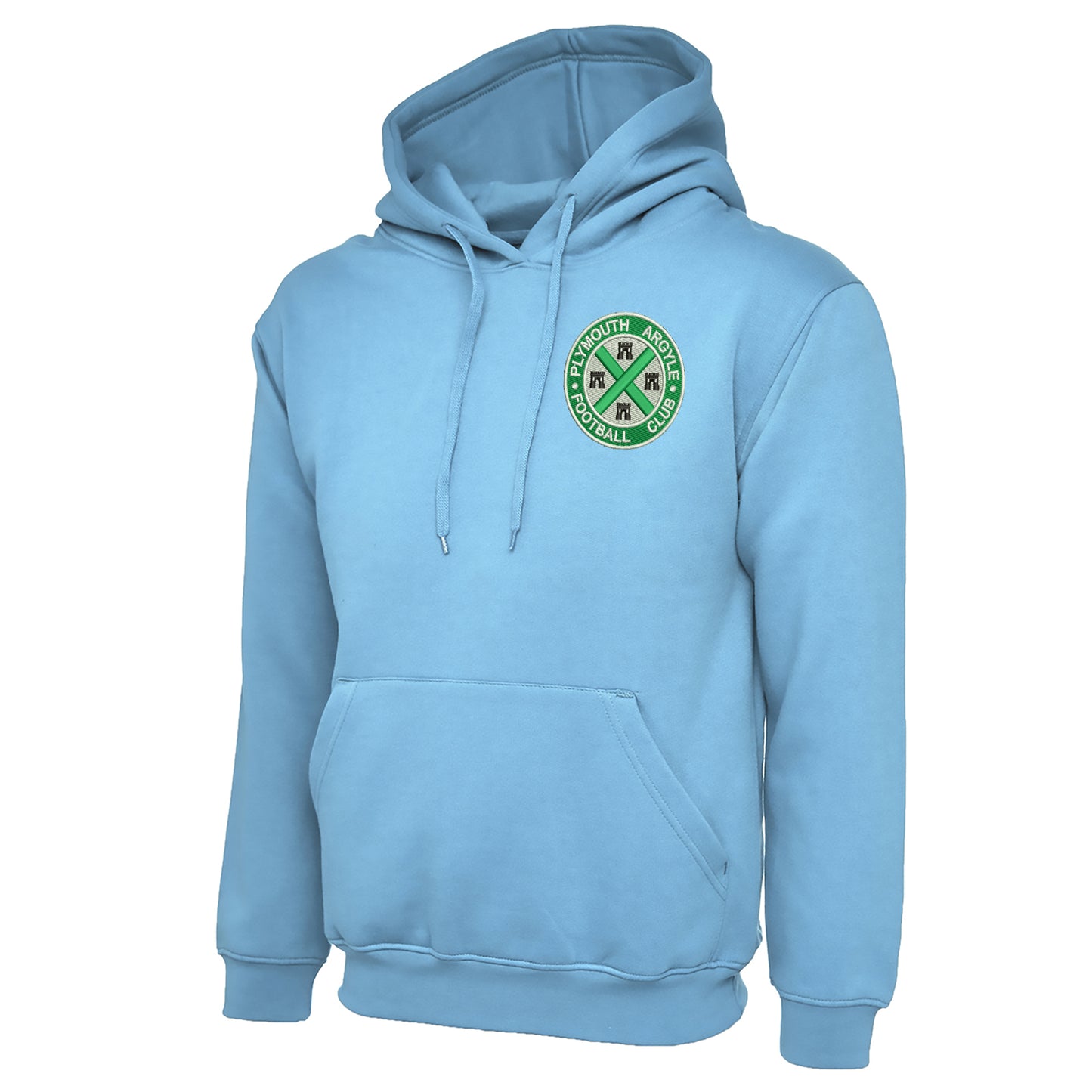 Retro Plymouth 1911 Embroidered Hoodie