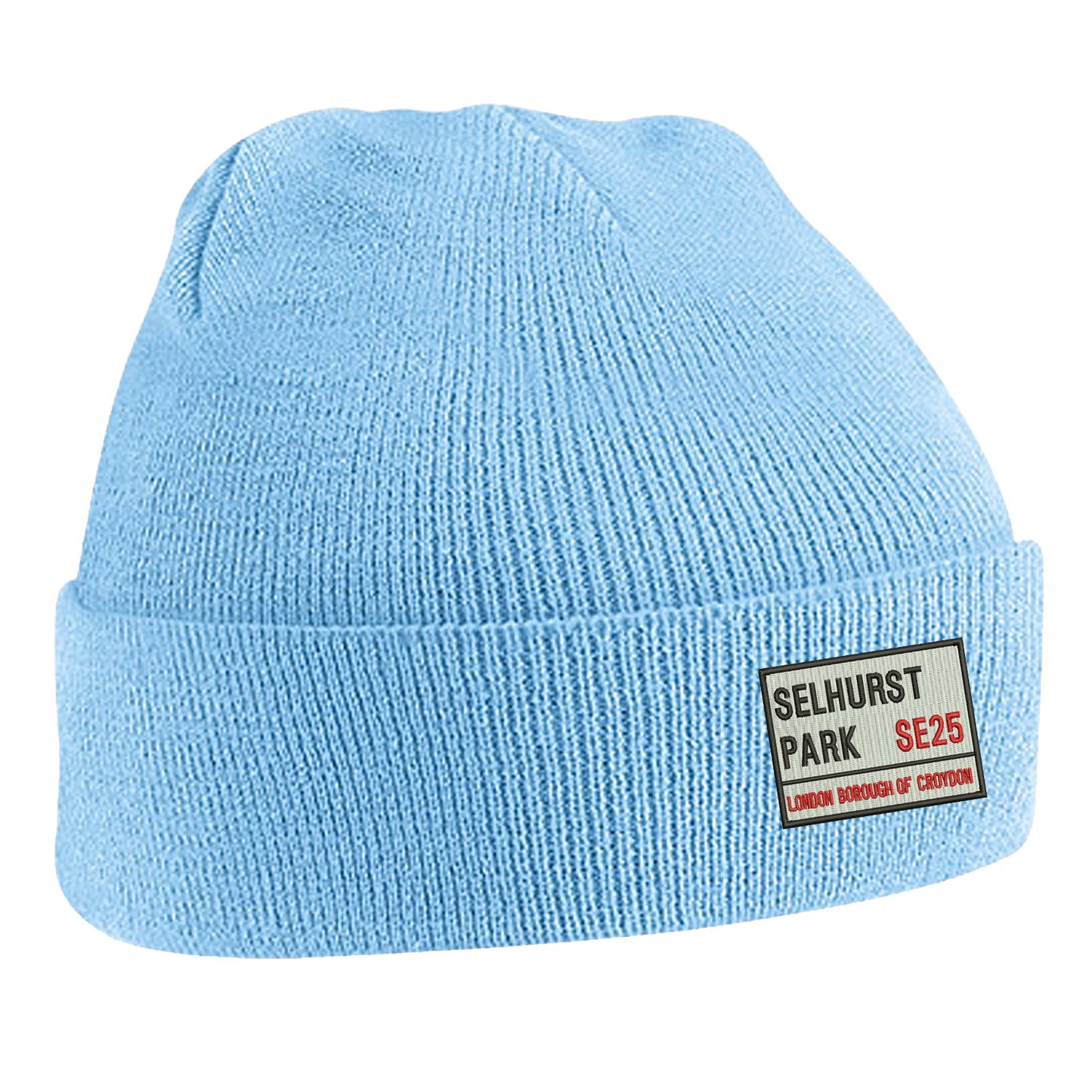 Selhurst Park SE25 Embroidered Beanie Hat