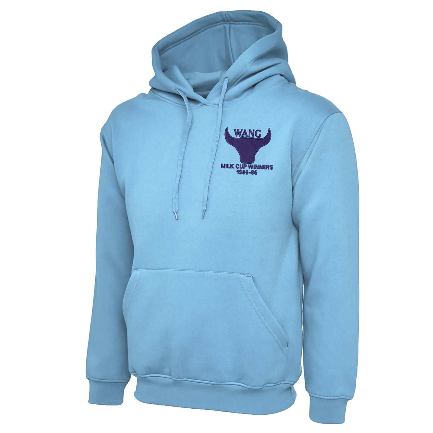Retro Oxford Milk Cup Winners 1985-86 Embroidered Hoodie