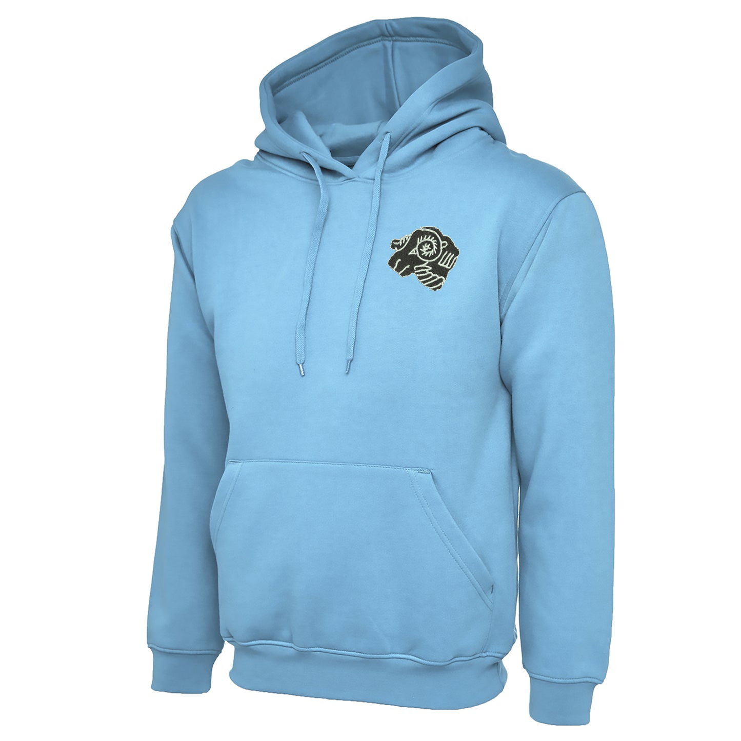 Retro Derby 1968 Embroidered Classic Hoodie
