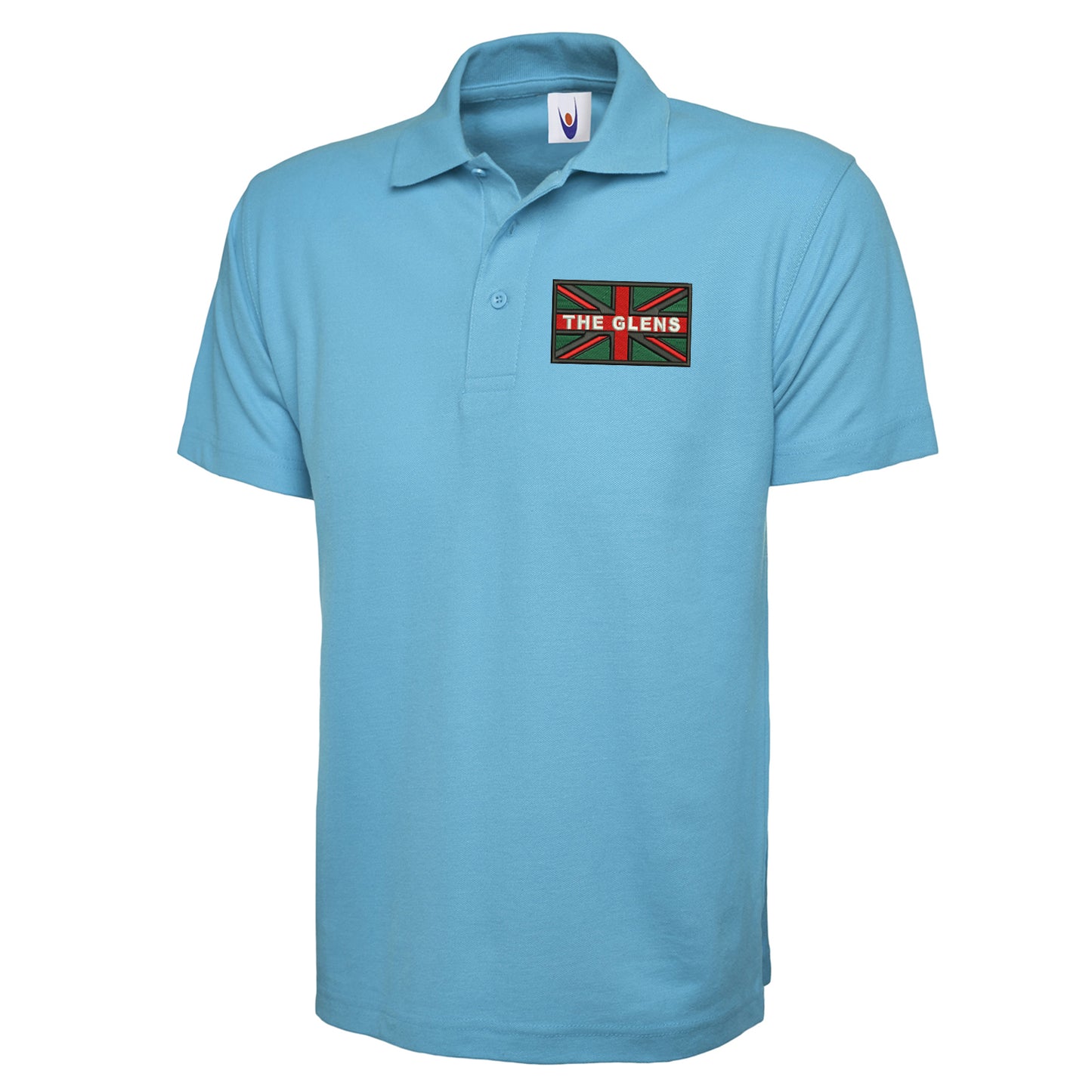 The Glens Coloured Union Jack Polo Shirt