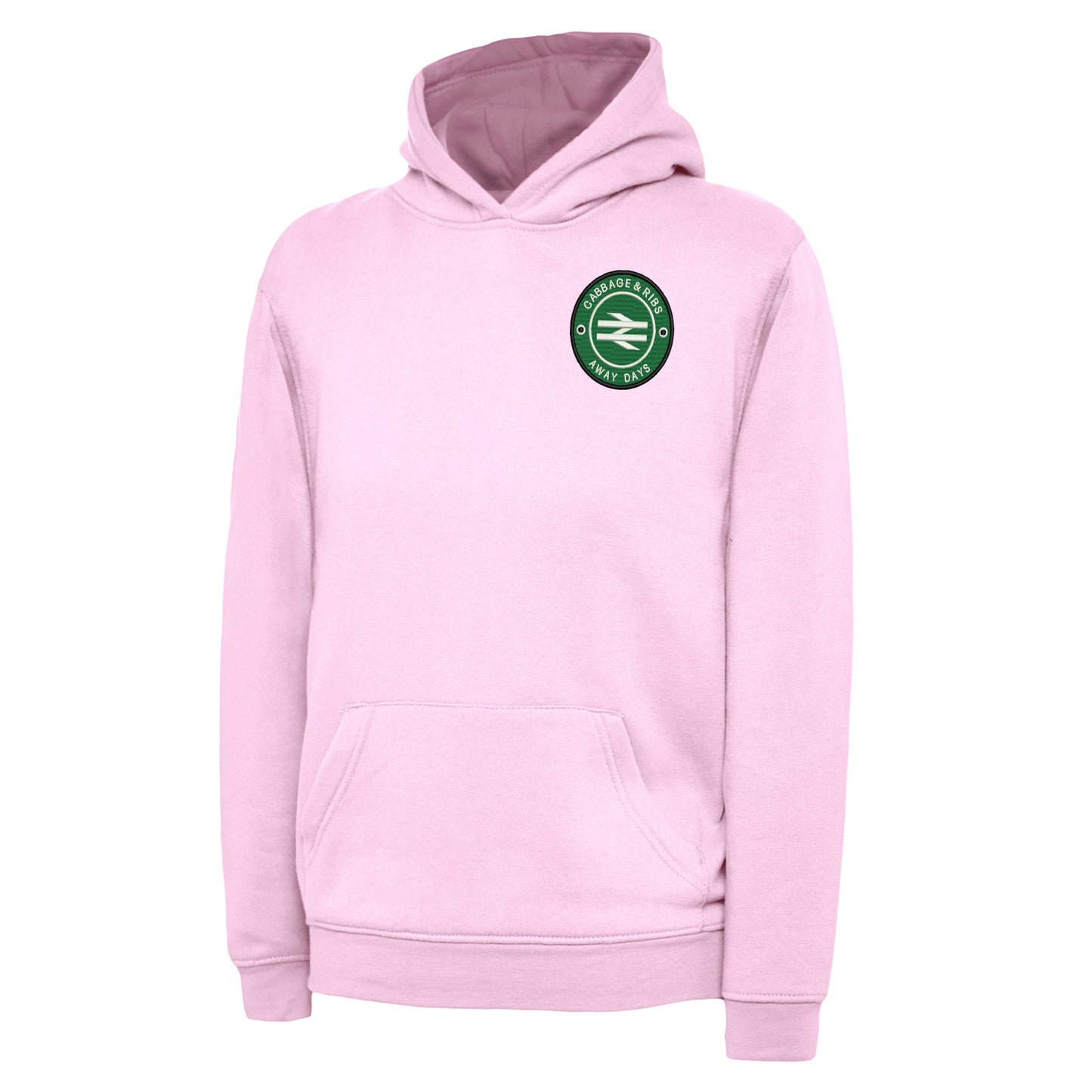 Cabbage & Ribs Away Days Embroidered Children's Hoodie