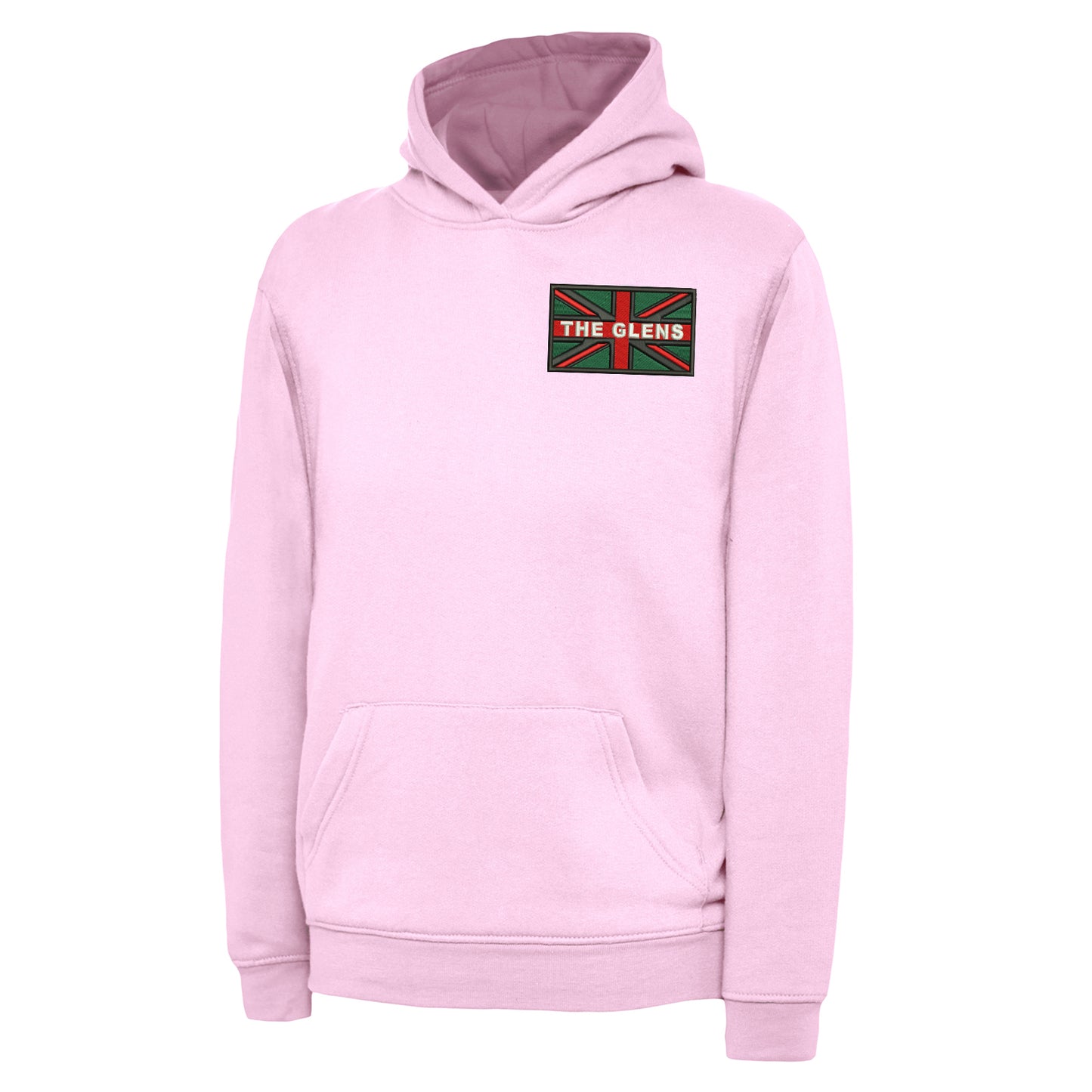 The Glens Coloured Union Jack Hoodie