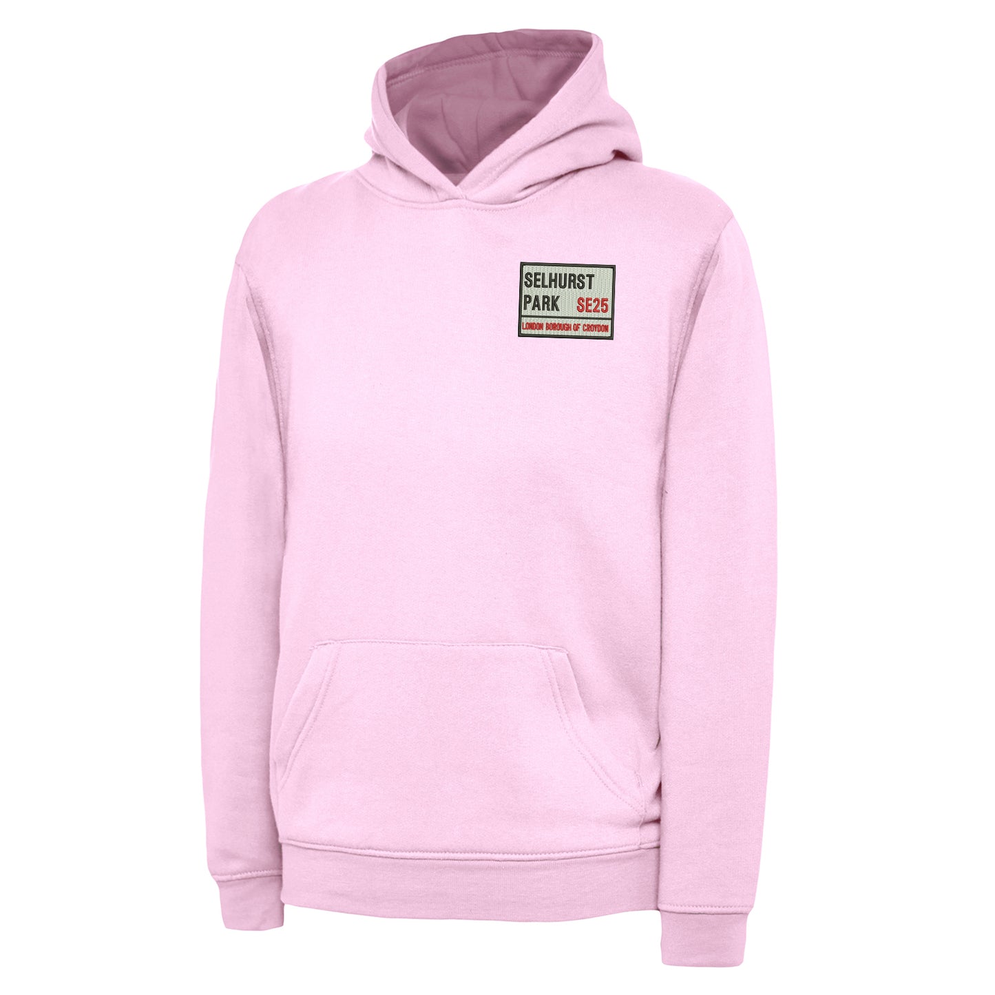 Selhurst Park SE25 Embroidered Children's Hoodie