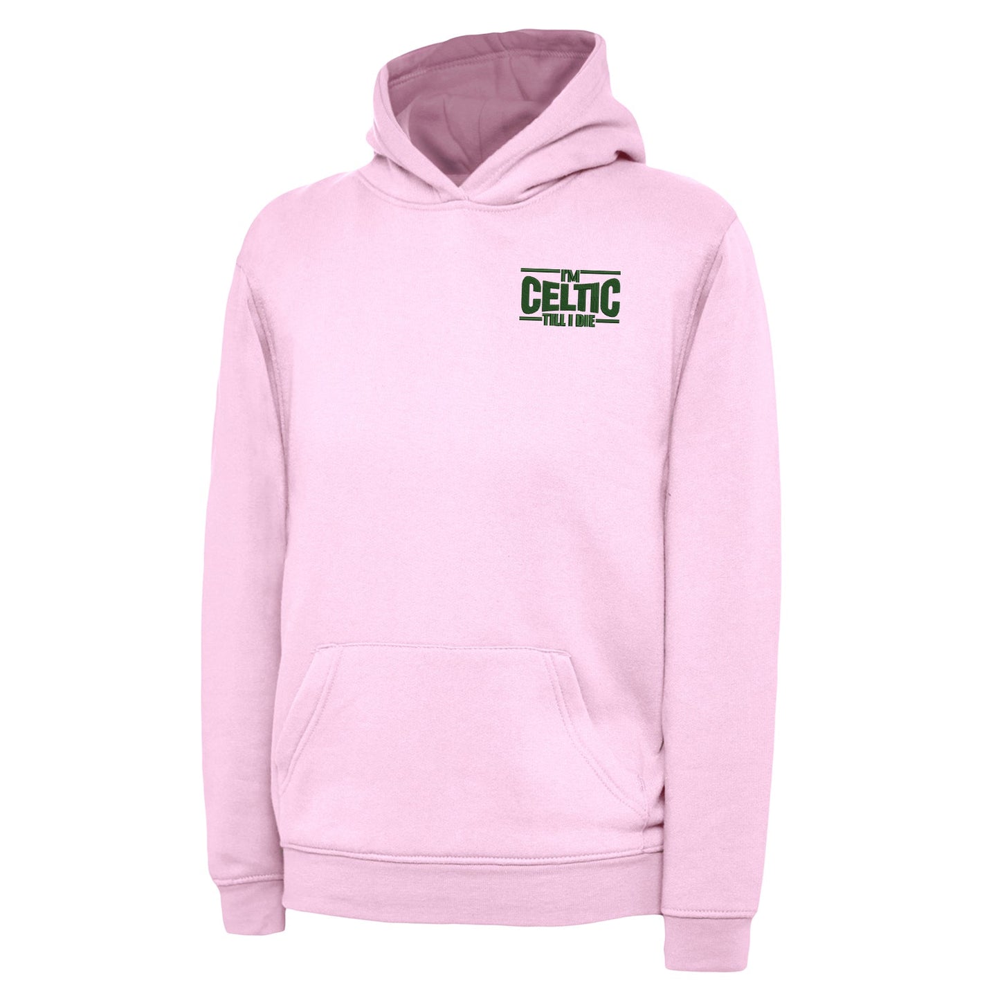 I'm Celtic Till I Die Embroidered Children's Hoodie