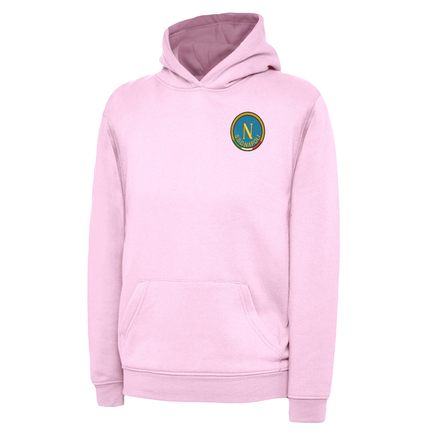 Retro Napoli 1970s Embroidered Children's Hoodie
