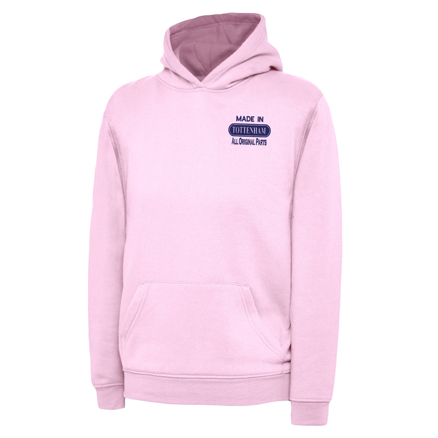Made in Tottenham All Original Parts Embroidered Children's Hoodie
