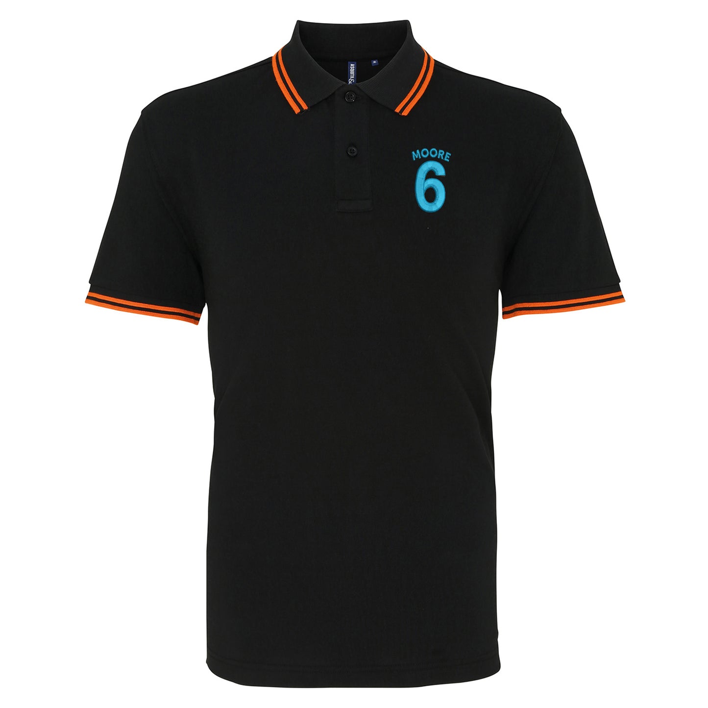 Moore 6 Embroidered Tipped Polo Shirt