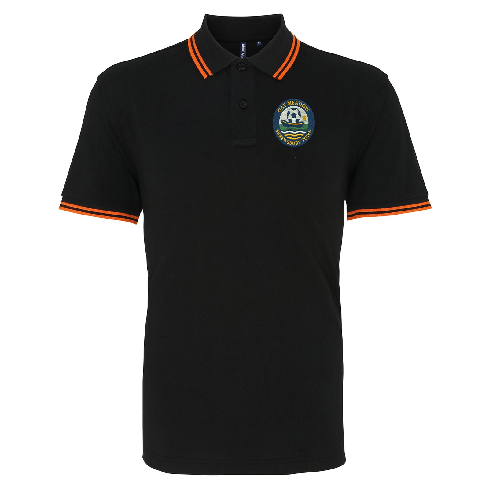 Gay Meadow Shrewsbury Town Tipped Polo Shirt