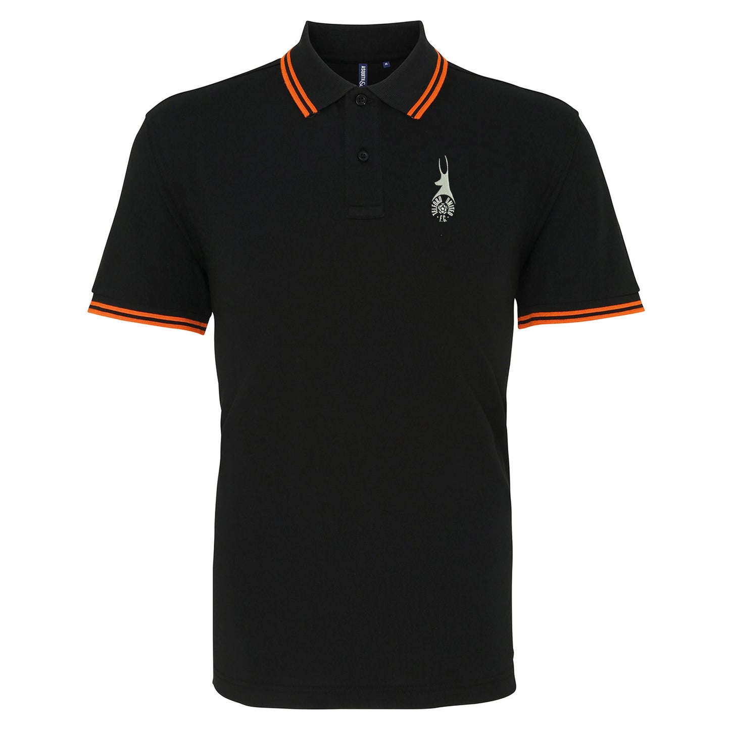 Retro Telford Embroidered Tipped Polo Shirt