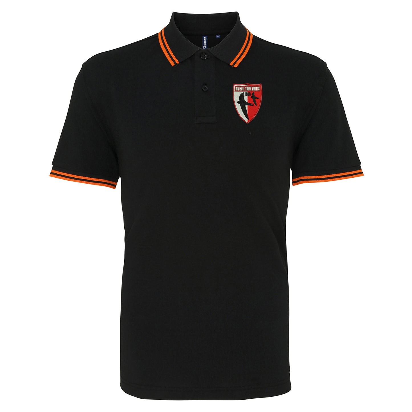 Old School Walsall Tipped Polo Shirt
