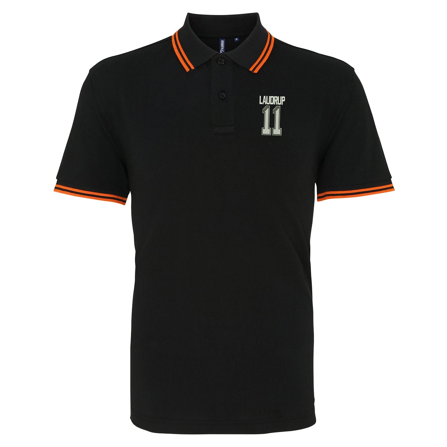 Laudrup 11 Embroidered Tipped Polo Shirt