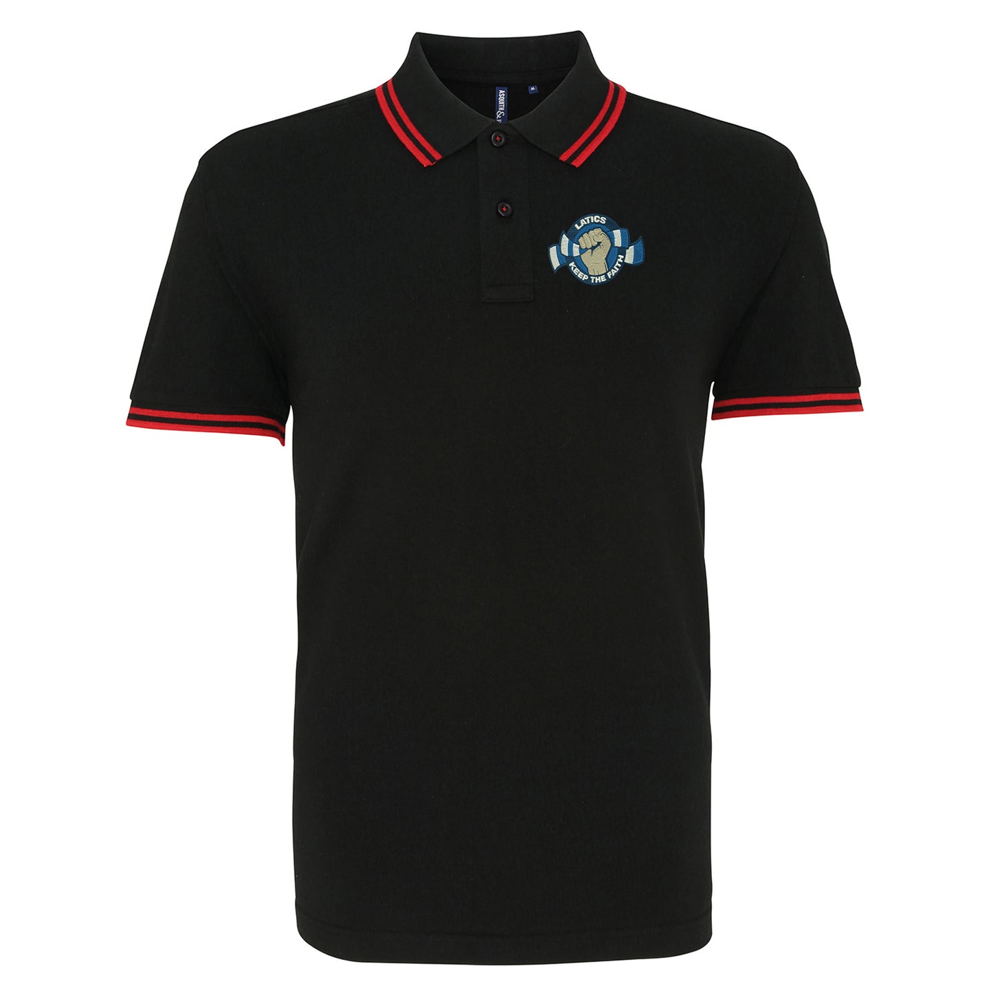 Oldham Athletic Latics Tipped Polo Shirt