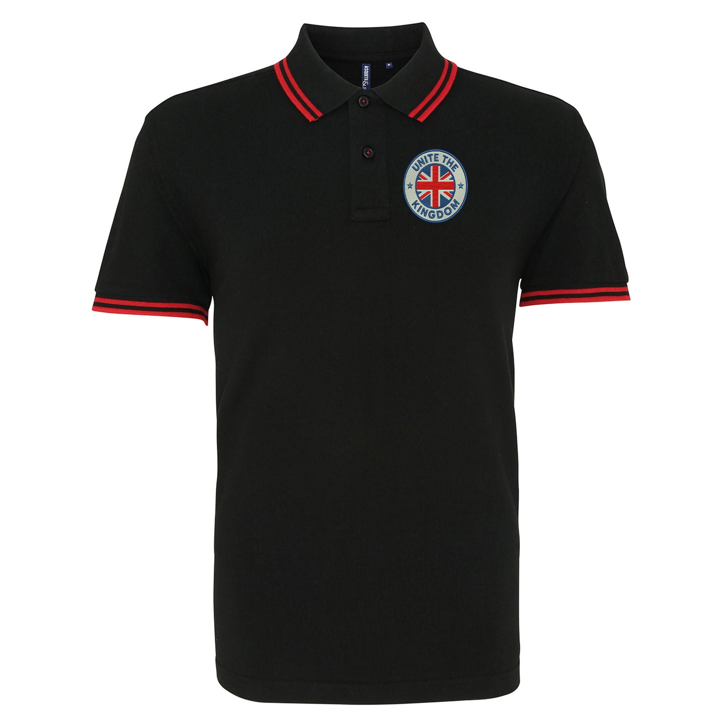 Unite The Kingdom Tipped Polo Shirt