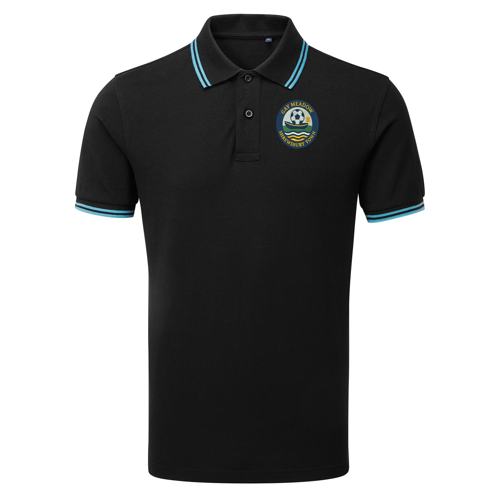 Gay Meadow Shrewsbury Town Tipped Polo Shirt