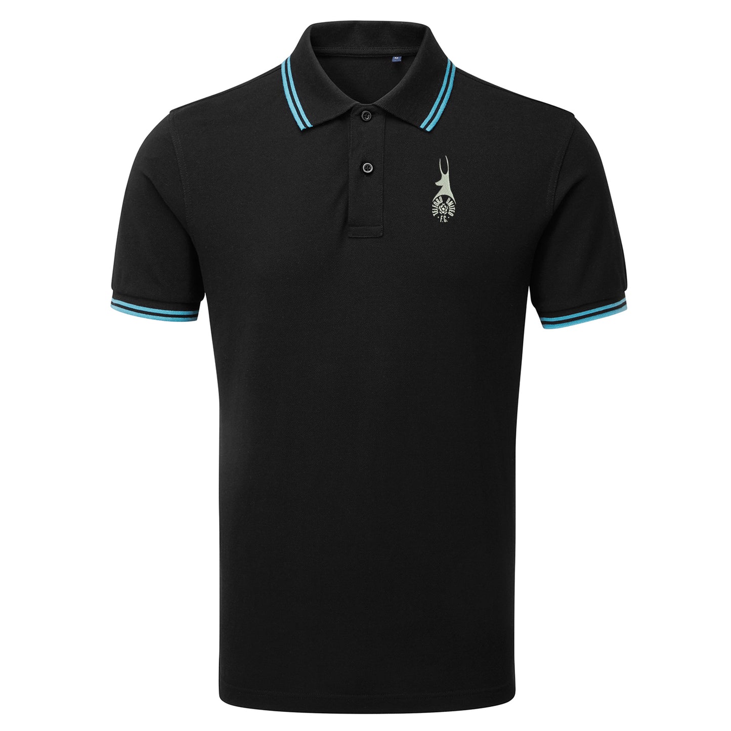Retro Telford Embroidered Tipped Polo Shirt