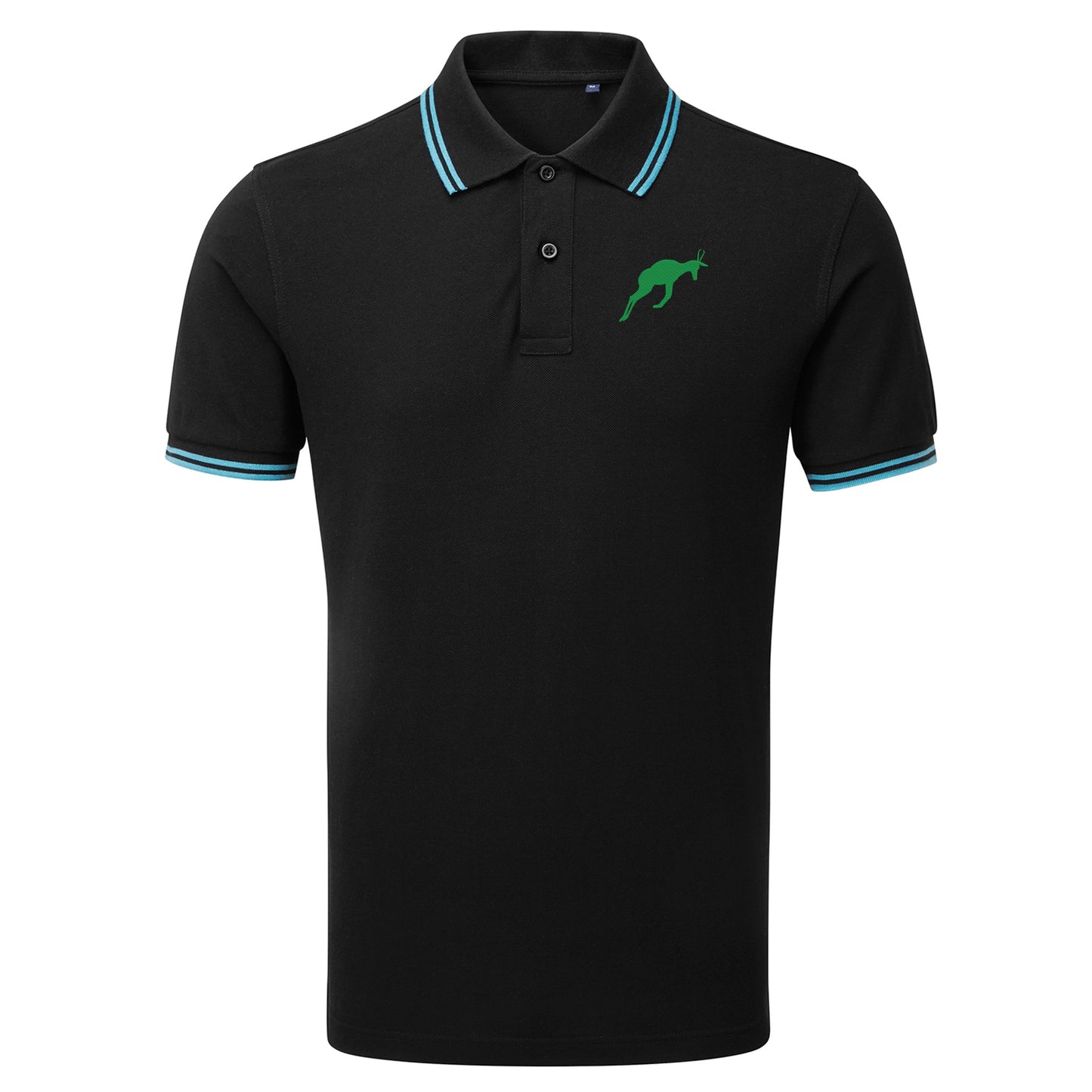 Retro South Africa Rugby 1906 Embroidered Tipped Polo Shirt