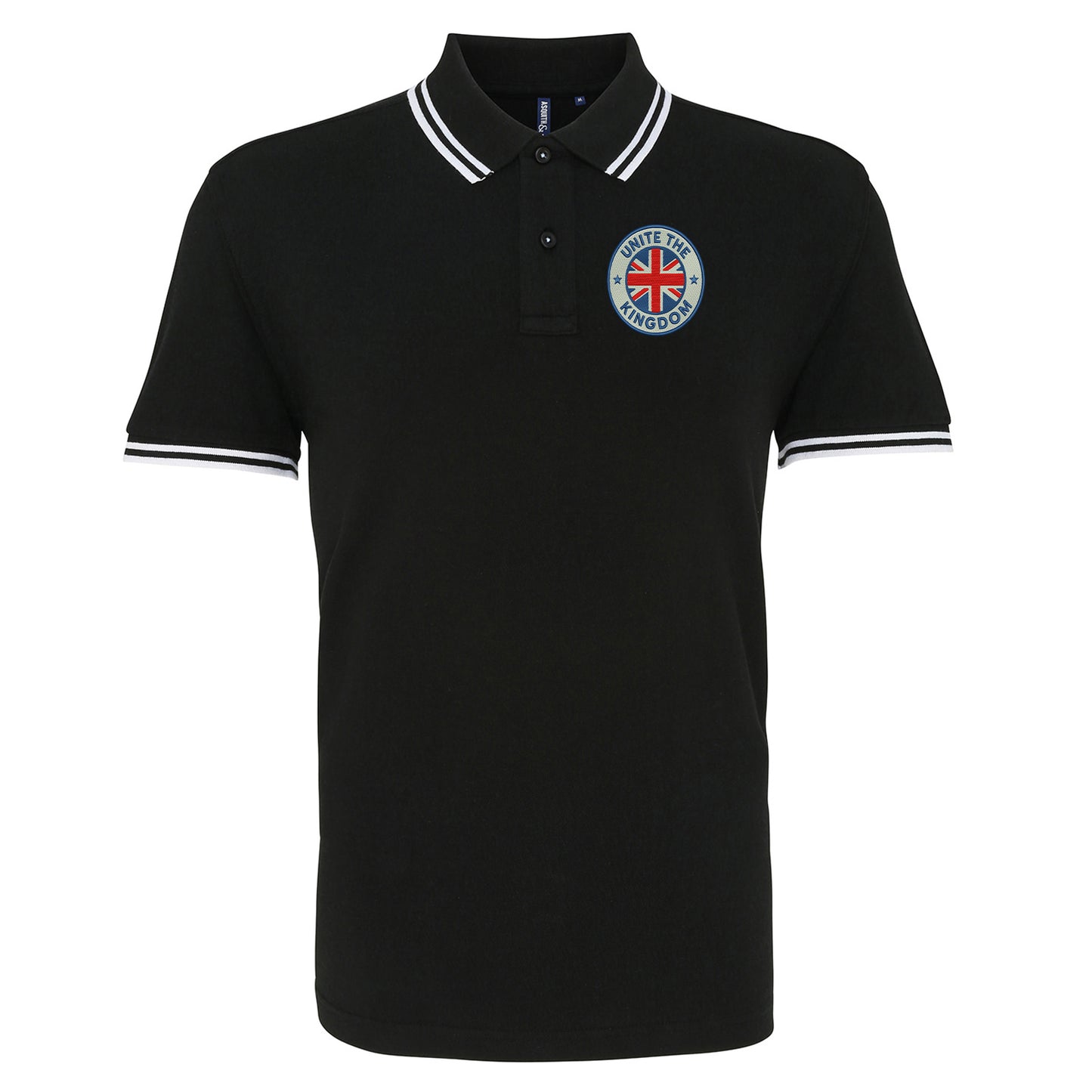Unite The Kingdom Tipped Polo Shirt