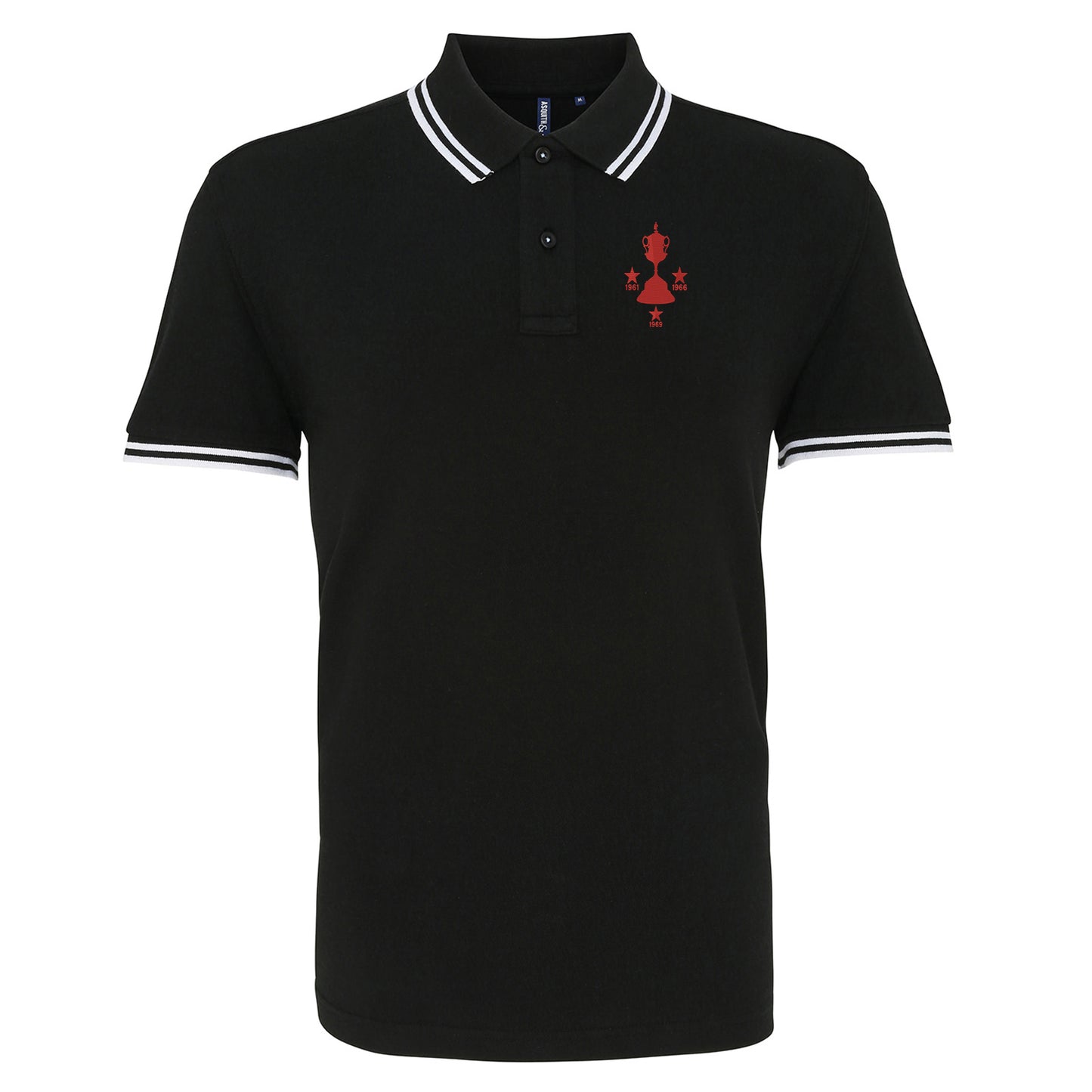Tamworth Football Tipped Polo Shirt