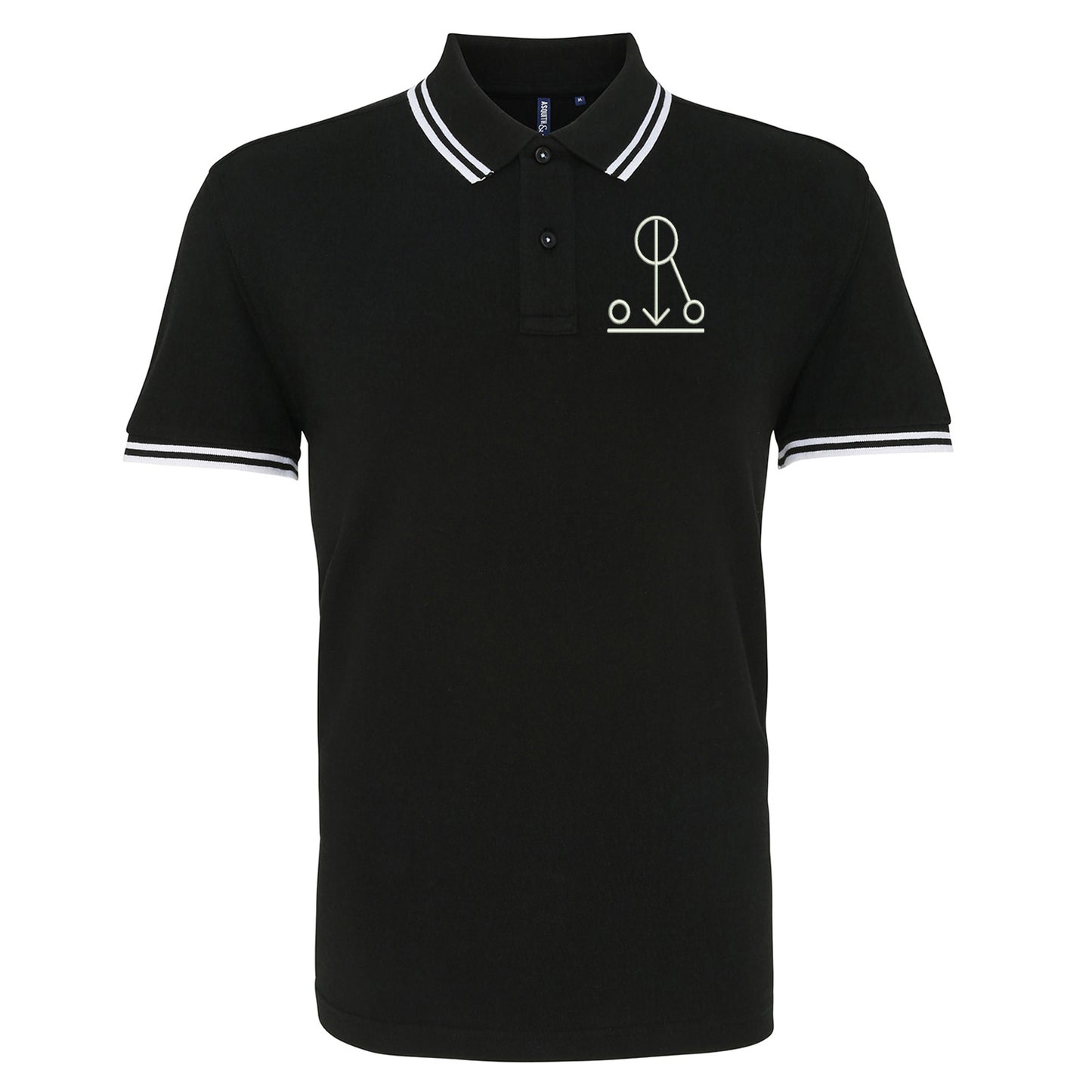 Iron Maiden Tipped Polo Shirt