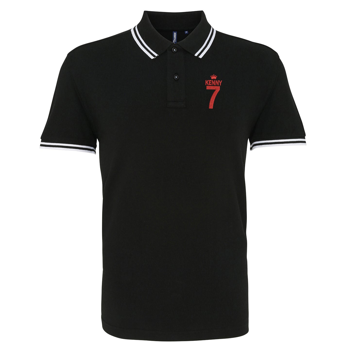 Kenny 7 Embroidered Tipped Polo Shirt