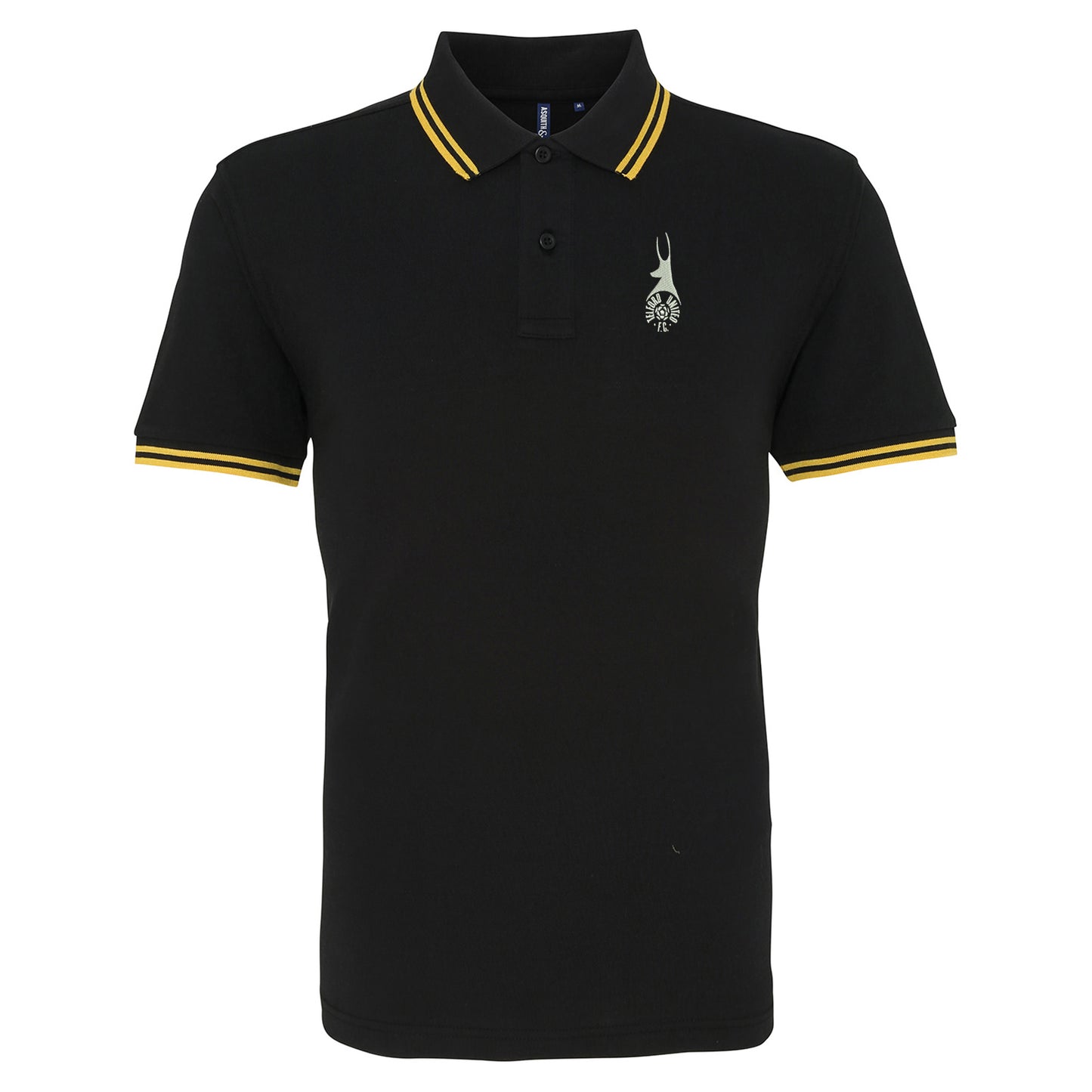 Retro Telford Embroidered Tipped Polo Shirt