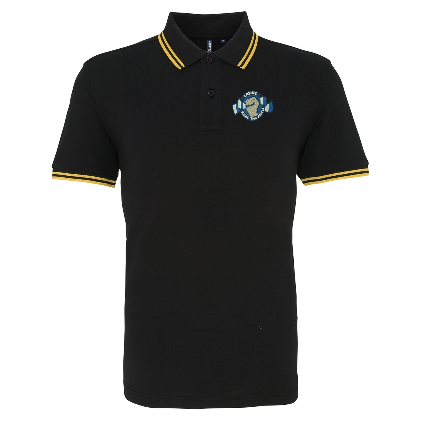 Oldham Athletic Latics Tipped Polo Shirt