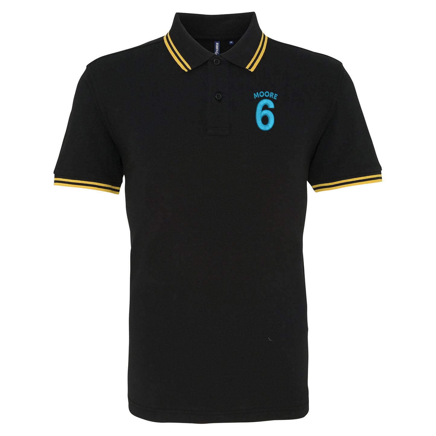 Moore 6 Embroidered Tipped Polo Shirt