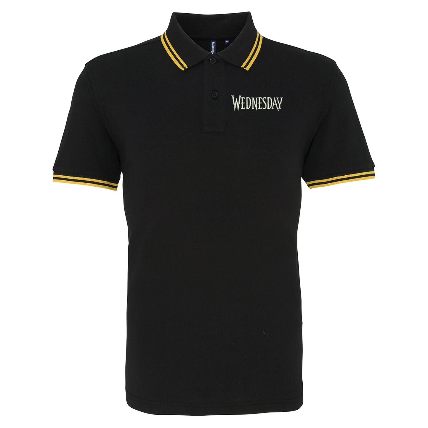 Wednesday TV Series Tipped Polo Shirt