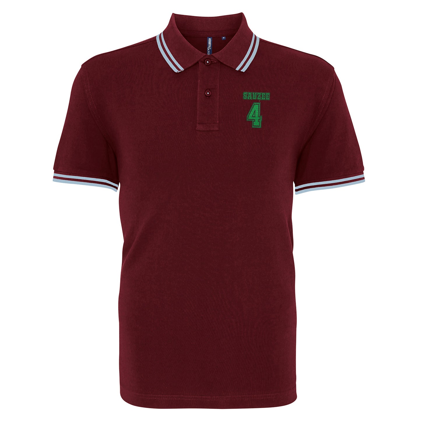Sauzee 4 Embroidered Tipped Polo Shirt