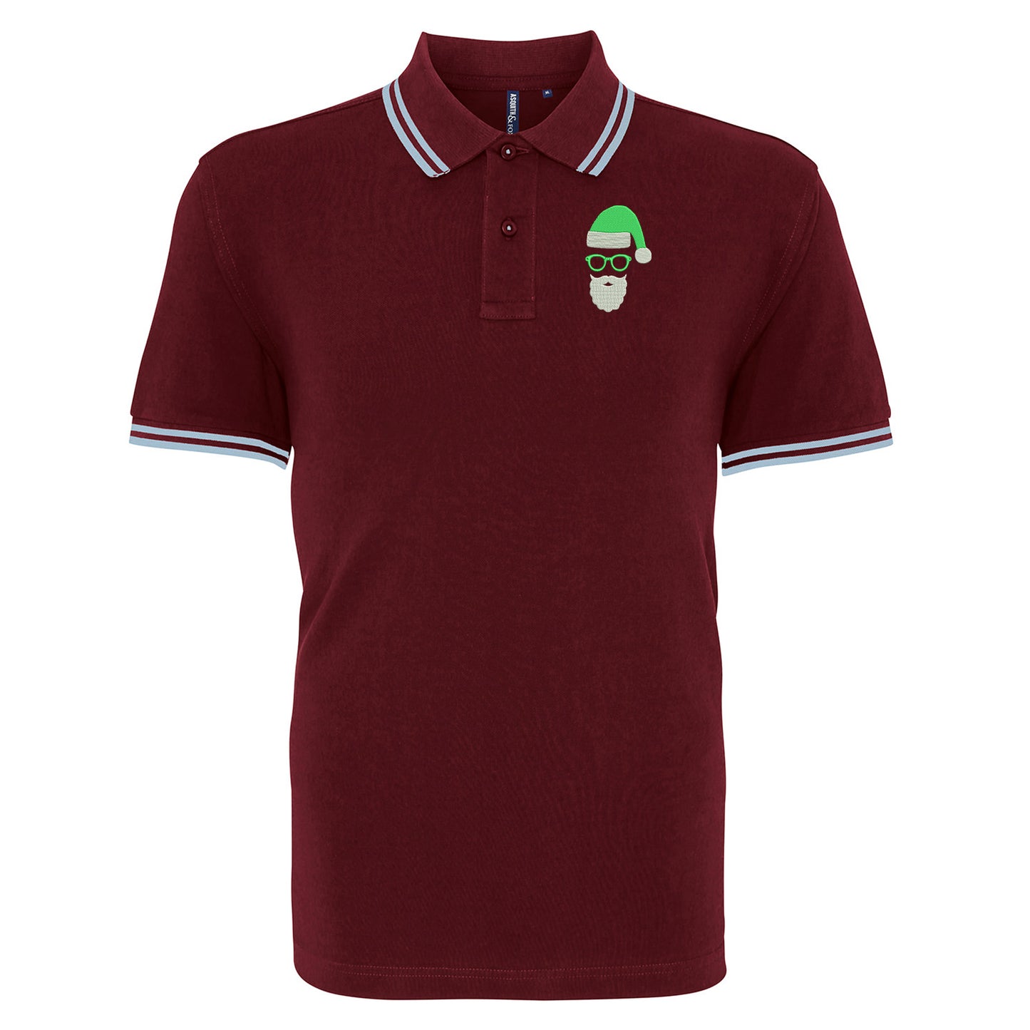 Plymouth Argyle Christmas Tipped Polo Shirt