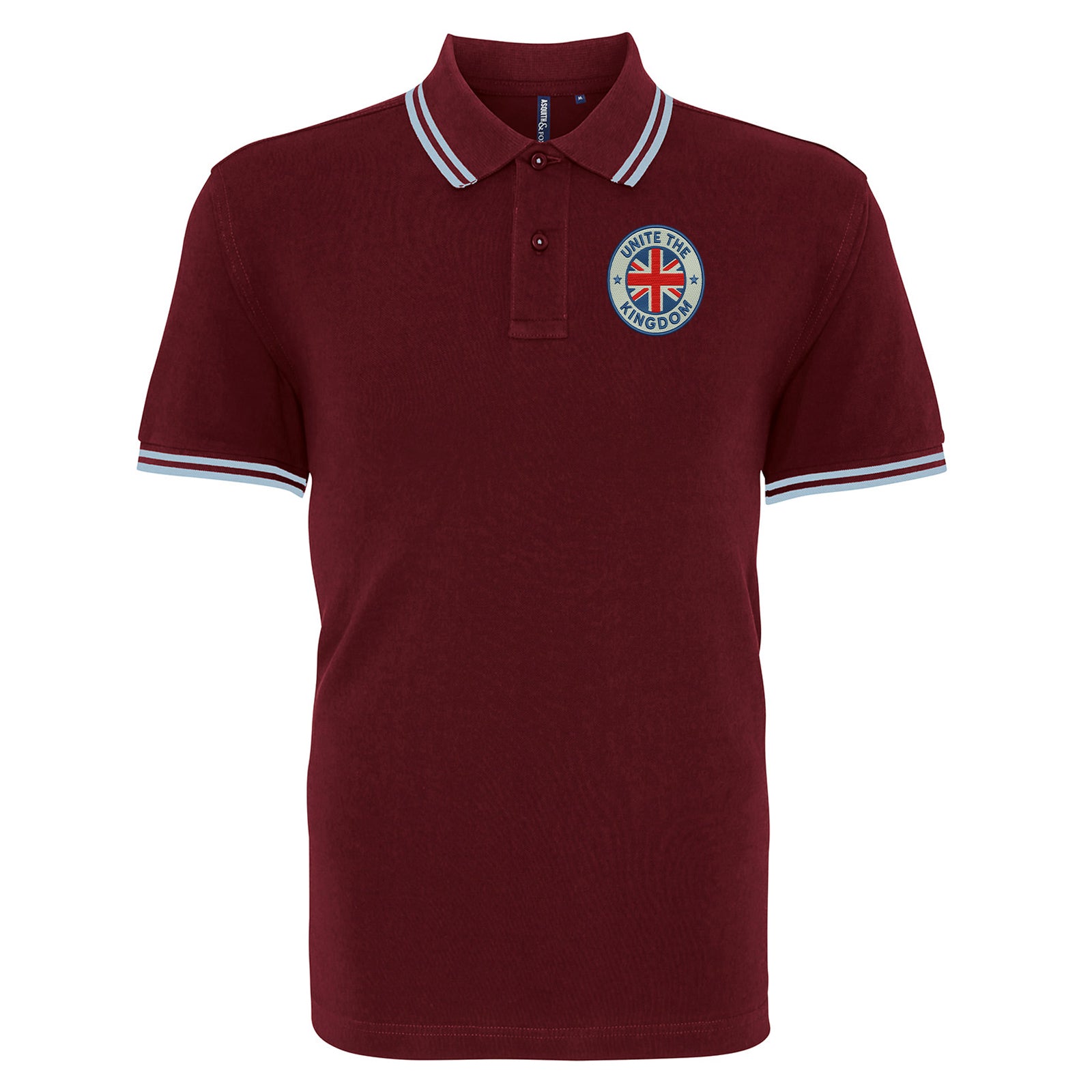 Unite The Kingdom Tipped Polo Shirt