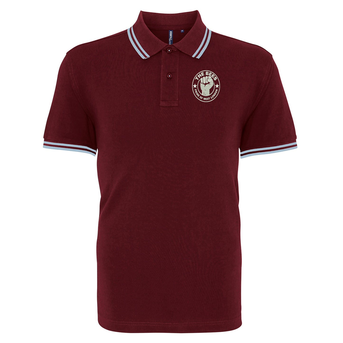 Brentford FC Football Tipped Polo Shirt