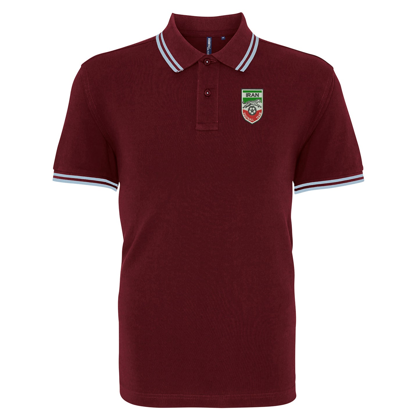 Iran Football Tipped Polo Shirt