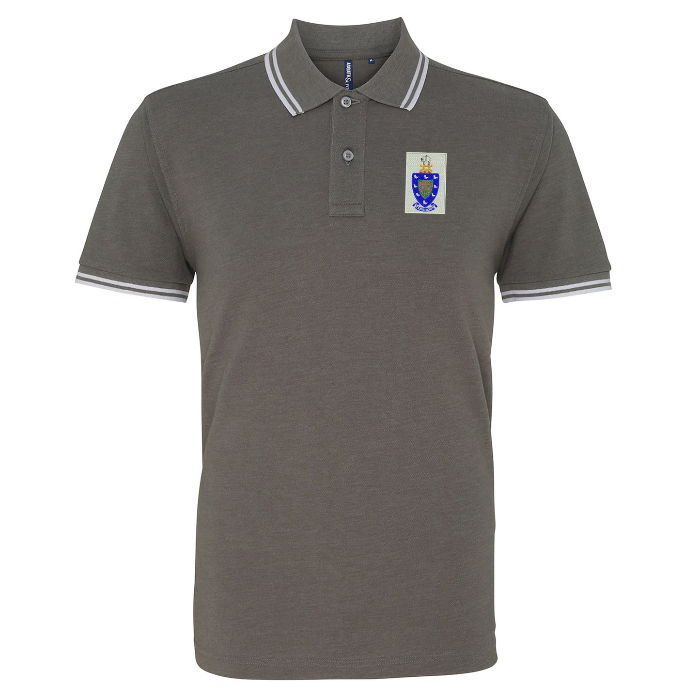 Retro Rochdale 1961 Embroidered Tipped Polo Shirt