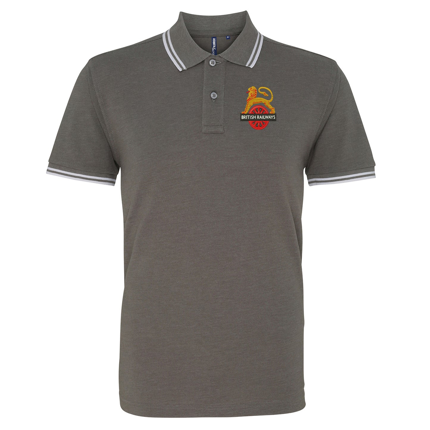 British Railways Tipped Polo Shirt