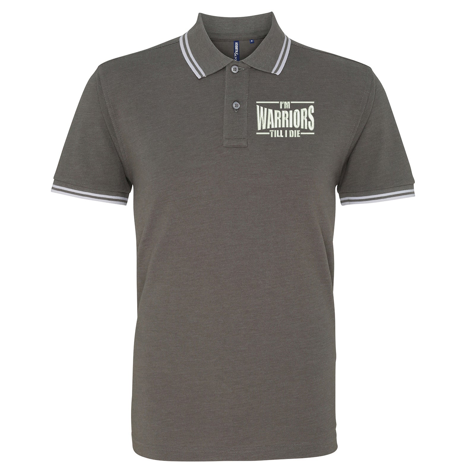 Stenhousemuir Football Tipped Polo Shirt