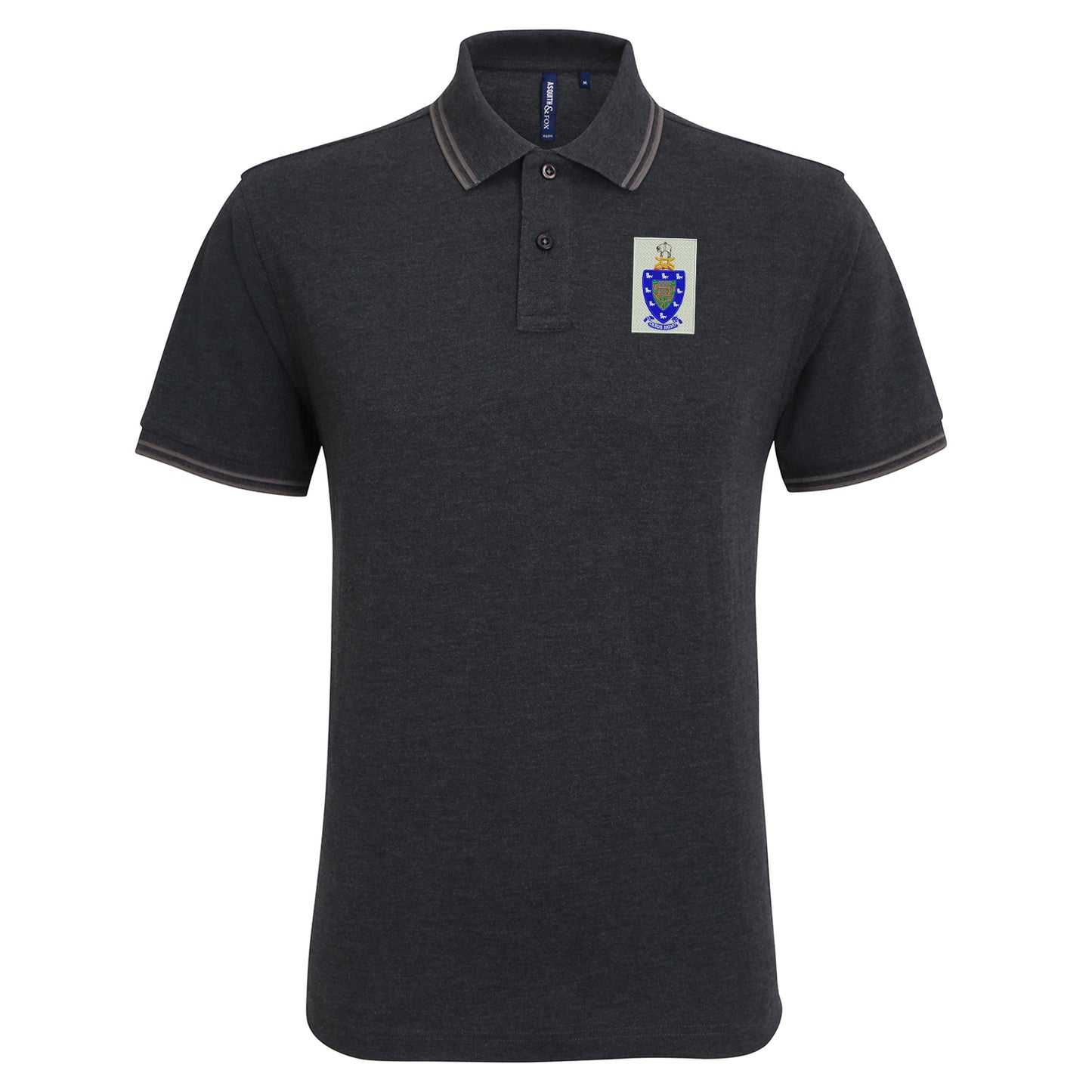 Retro Rochdale 1961 Embroidered Tipped Polo Shirt